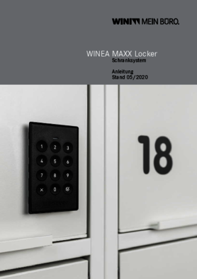 Anleitung, WINEA MAXX Locker