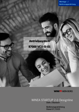 Anleitung, WINEA STARTUP 2.0 Designline Antriebssystem