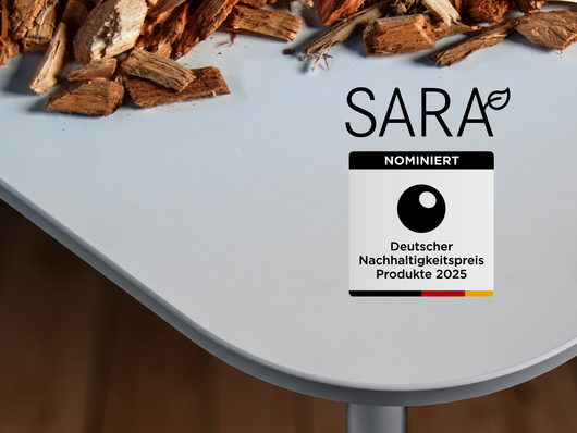 Die SARA-Platte von WINI ist nominiert für den Deutschen Nachhaltigkeitspreis 2025