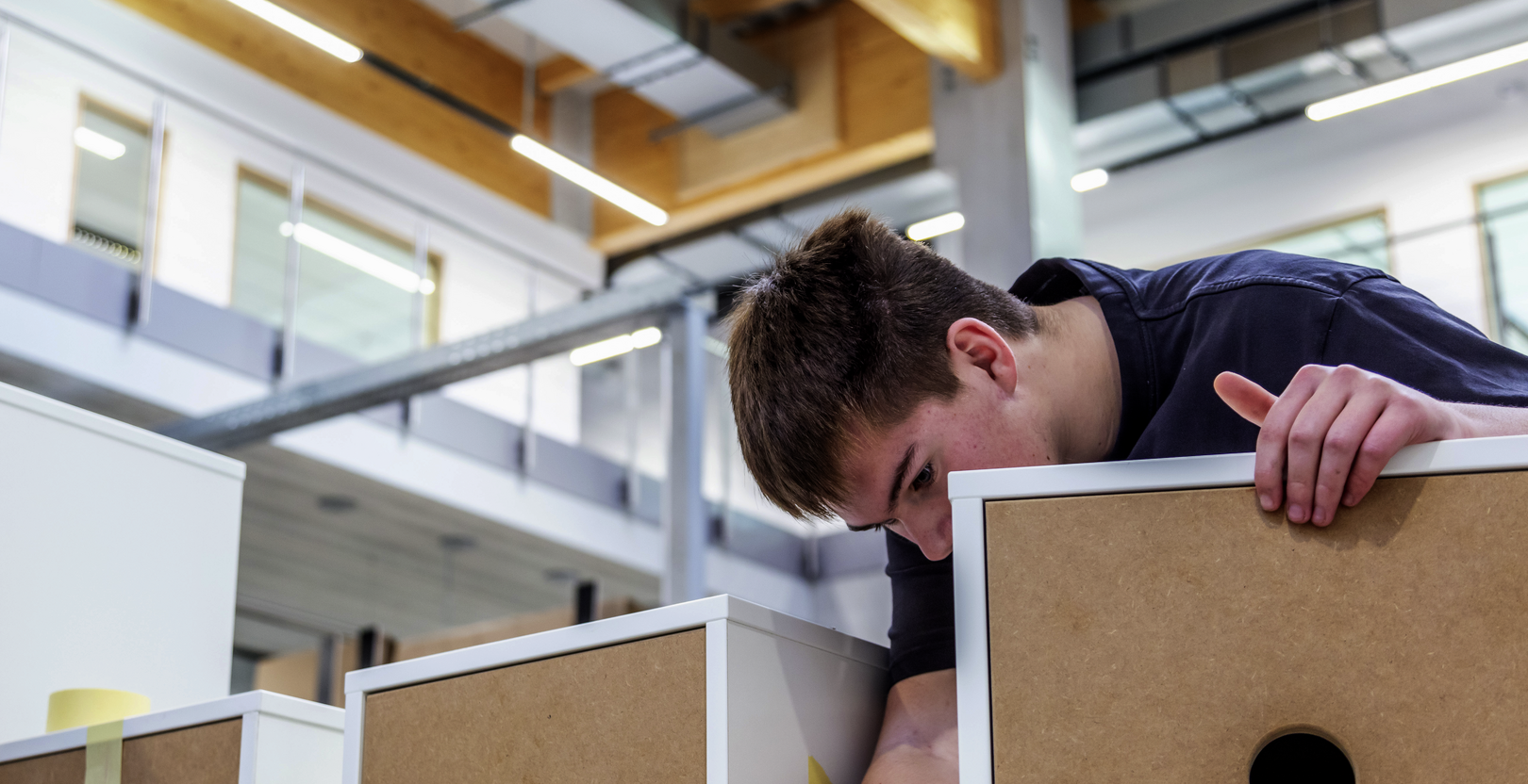 Ausbildung in der Lehrfabrik Möbelindustrie Löhne